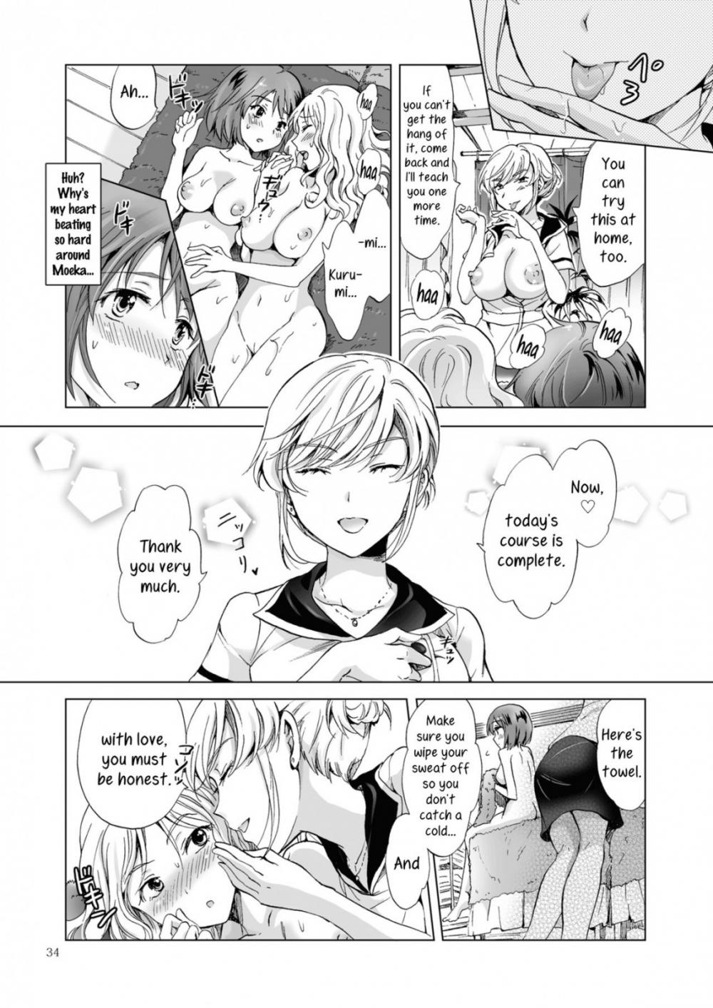 Hentai Manga Comic-Secret Yuri Salon, Friends Course-Read-33